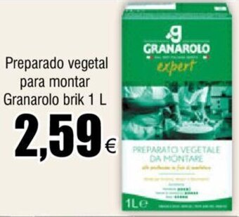FROIZ Preparado vegetal para montar Granarolo brik 1 L oferta