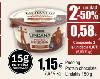 FROIZ Pudding Protein chocolate Lindahls 150 g oferta