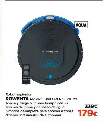 El Corte Inglés Rowenta Robot Aspirador RR6875 Explorer Serie 20 oferta