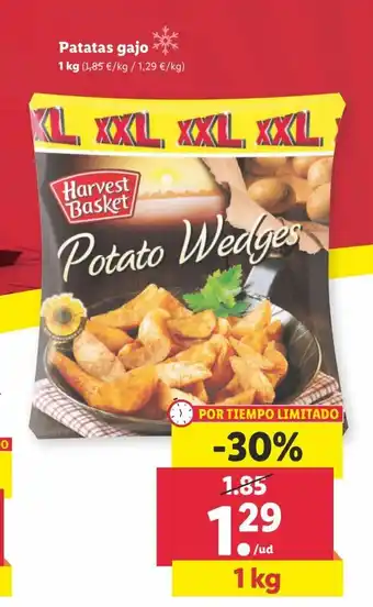 Lidl Patatas gajo 1 kg oferta