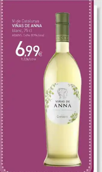 Condis Viñas De Anna Vi De Catalunya 75cl oferta