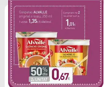 Condis Alvalle Original O Suau Gaspatxo 250ml oferta