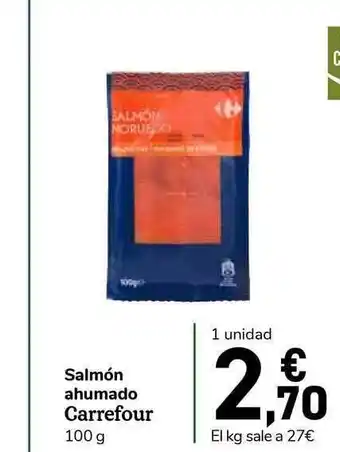 Carrefour Express Carrefour Salmón Ahumado 100g oferta
