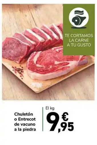 Carrefour Express Chuletón O Entrecot De Vacuno A La Piedra oferta