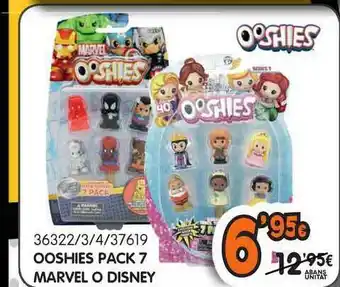 Ooshies Pack 7 Marvel O Disney