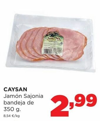 Alimerka Caysan jamón sajonia bandeja de 350 g. oferta
