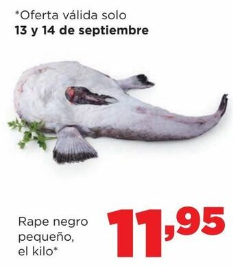 Alimerka Rape negro pequeño, el kilo oferta