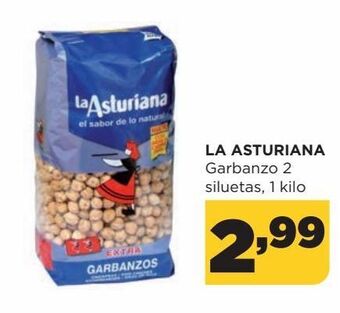 Alimerka La asturiana garbanzos 2 siluetas, 1 kilo oferta