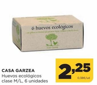 Alimerka Casa garzea huevos ecológicos clase m/l, 6 unidades oferta