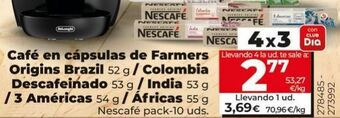Maxi Dia Cápsulas de café nescafé oferta