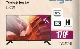 Televisión Ever Led LE32DM