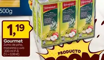 Suma Supermercados Zumo gourmet oferta