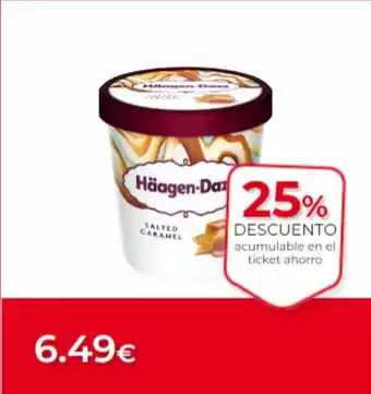 SUPER AMARA Helados häagen-dazs oferta