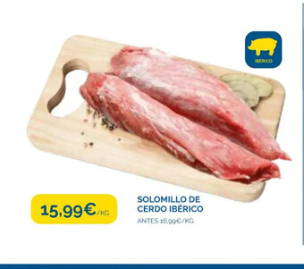 Supermercados La Despensa Solomillo de Cerdo Ibérico oferta