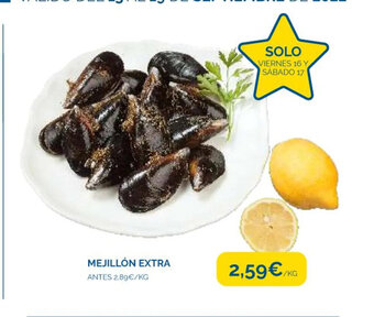 Supermercados La Despensa Mejillón Extra oferta