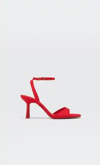 Stradivarius Sandalias tacón fino oferta