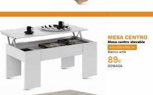 Mi Bricolaje Mesa blanco oferta