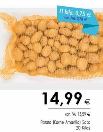 Cash Ifa Patatas oferta