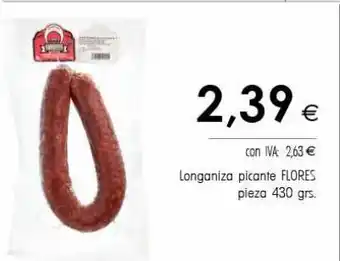 Cash Ifa Longaniza oferta