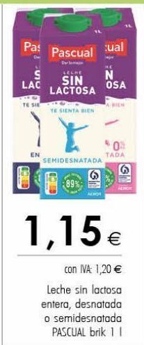 Cash Ifa Leche pascual oferta