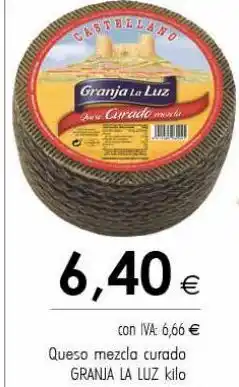 Cash Ifa Queso granja la luz oferta
