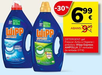Consum Detergente gel wipp express oferta