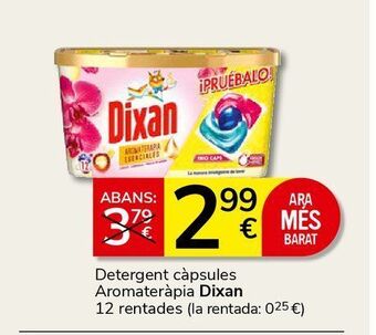 Consum Detergente en cápsulas dixan oferta
