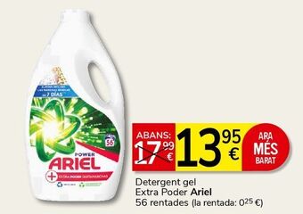 Consum Detergente gel ariel oferta