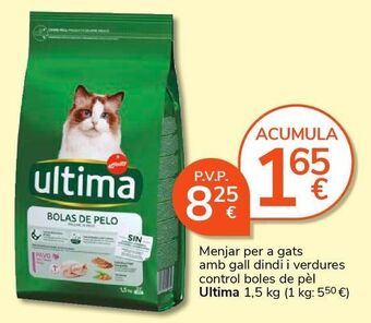 Consum Comida para gatos última oferta