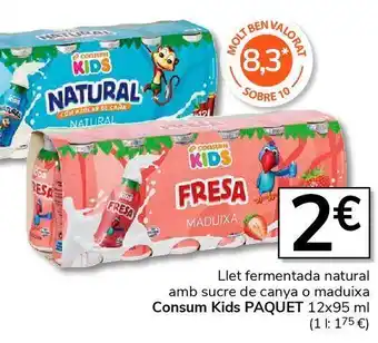 Consum Batidos consum oferta