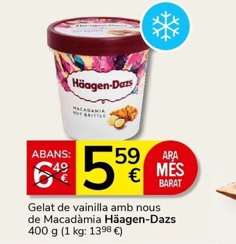 Consum Helados häagen-dazs oferta