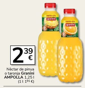 Consum Néctar granini oferta