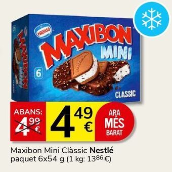 Consum Maxibon nestlé oferta
