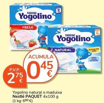 Consum Yogur nestlé oferta