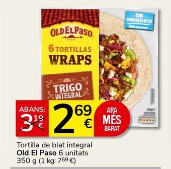 Consum Tortitas de maíz old el paso oferta