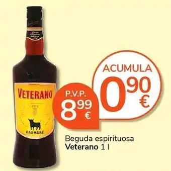Consum Bebidas veterano oferta