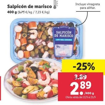 Lidl Salpicón de marisco oferta