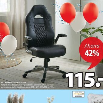 JYSK Silla gaming oferta