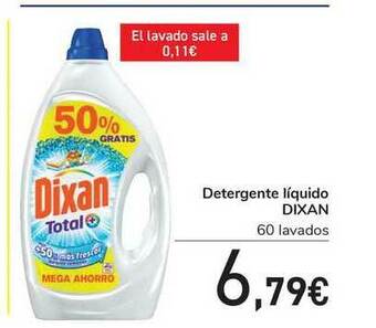 Carrefour Dixan Detergente Líquido oferta