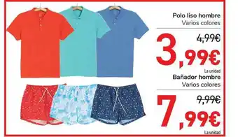 Carrefour Bañador Hombre Varios Colores oferta