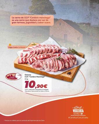 Carrefour Octavos I.g.p. Cordero Manchego oferta
