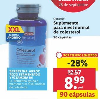 Lidl Producto optisana oferta