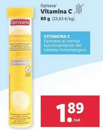 Lidl Vitaminas optisana oferta