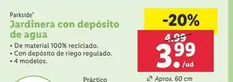 Lidl Jardinera parkside oferta