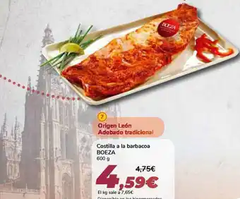 Carrefour Boeza Costilla A La Barbacoa 600g oferta