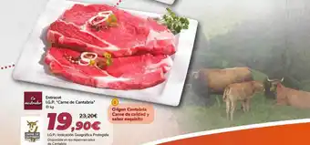 Carrefour Entrecot I.g.p. Carne De Cantabria oferta