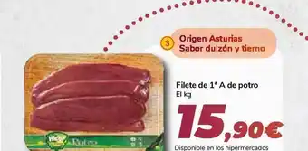 Carrefour Filete De 1a A De Potro oferta