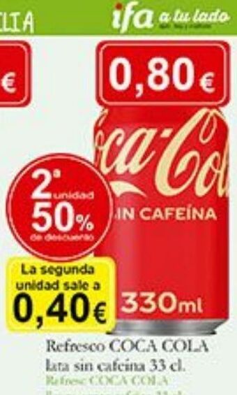 Supermercados Bip Bip Refresco de cola coca-cola oferta