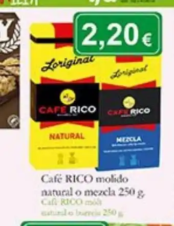 Supermercados Bip Bip Café rico oferta