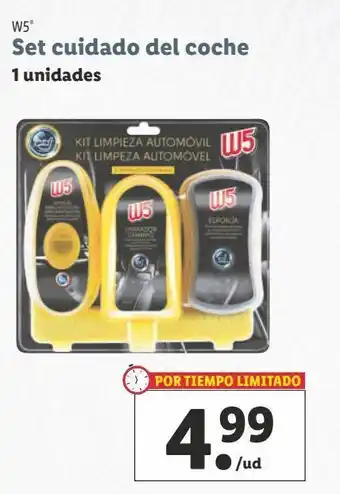 Lidl Cuidado del coche w5 oferta